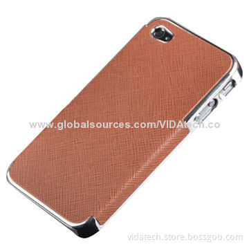 PU-coated Hard PC Case for iPhone 5/iPhone 5S